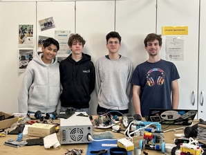 Osterferien-Einsatz der Robotik-AG